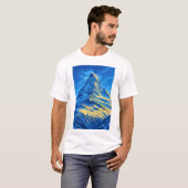 Zematt Matterhorn Zwitserland T-shirt (Voorkant volledig)
