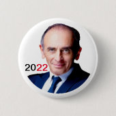 Zemmour 2022 ronde button 5,7 cm (Voorkant)