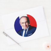 Zemmour President 2022 Ronde Sticker (Envelop)