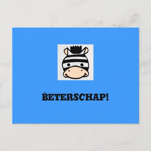 Zemo Beterschap Briefkaart (Voorkant)