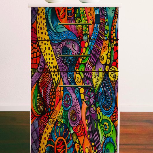 Zen Abstracte decoupage Tissuepapier