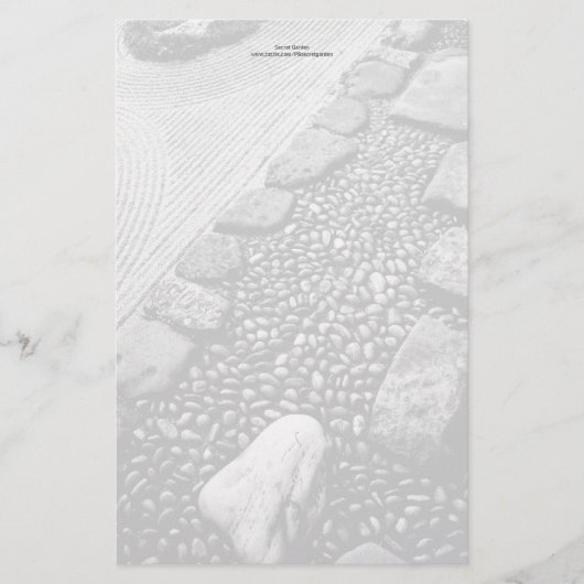 Zen & Abstracte, persoonlijke artikelen Briefpapier (Voorkant)