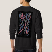 Zen Abstracte Sweatshirt (Achterkant)