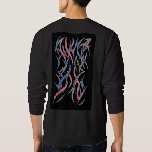 Zen Abstracte Sweatshirt (Achterkant)