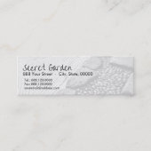 Zen & Abstracte tuin Mini Visitekaartje (Voorkant)