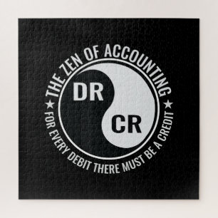 Zen Accounting Major Grage Funny Accountant Legpuzzel