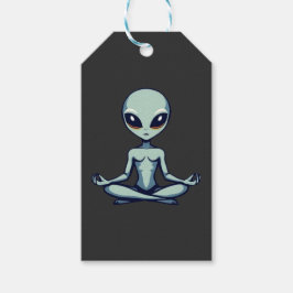 Zen Alien Cadeaulabel