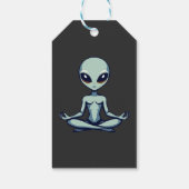 Zen Alien Cadeaulabel (Achterkant)
