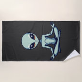 Zen Alien Strandlaken (Voorkant)