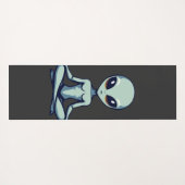Zen Alien Yogamat (Achterkant (horizontaal))
