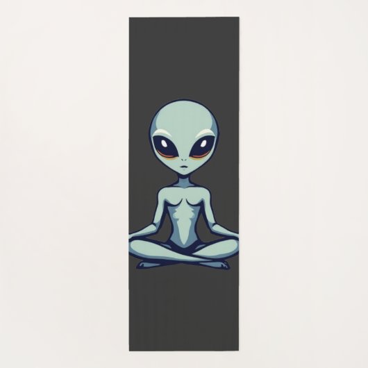 Zen Alien Yogamat (Achterkant)