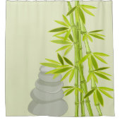 Zen ambience douchegordijn (Voorkant)