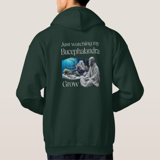 Zen and Bucephalandra – The Art of Aquascaping Hoodie (Achterkant)