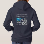 Zen and Bucephalandra – The Art of Aquascaping Hoodie (Achterkant)