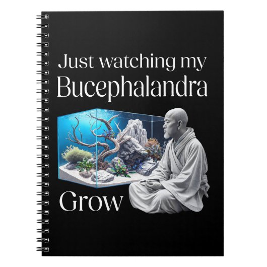 Zen and Bucephalandra – The Art of Aquascaping Notitieboek (Voorkant)