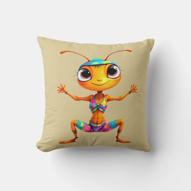 Zen Ants 2 Kussen (Voorkant)