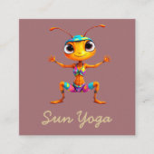 Zen Ants 2 Vierkante Visitekaartje (Voorkant)