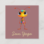 Zen Ants 5 Vierkante Visitekaartje (Voorkant)
