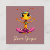 Zen Ants Vierkante Visitekaartje (Voorkant)