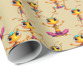 Zen Ants Wrapping Paper Cadeaupapier
