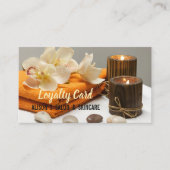 Zen Aromatherapy SPA Massagetherapie Loyaliteit Klantenkaartje (Voorkant)