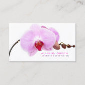 Zen Aromatherapy SPA Schoonheidssalon Esthetician Visitekaartje (Voorkant)