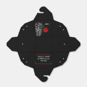 Zen Art, geluk, gepersonaliseerd Bedankdoosjes (Uitgevouwen)