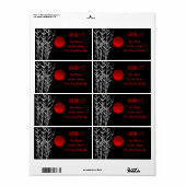 Zen Art, geluk, gepersonaliseerd Etiket (Full Sheet)