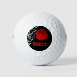 Zen Art, geluk, gepersonaliseerd Golfballen
