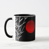 Zen Art, geluk, gepersonaliseerd Mok (Links)