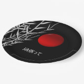 Zen Art, geluk, gepersonaliseerd Papieren Bordje (Gekanteld)