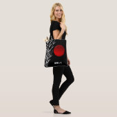 Zen Art, geluk, gepersonaliseerd Tote Bag (Op model)