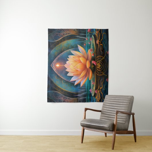 Zen Art Tapestry Wandkleed (In situ)