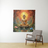 Zen Art Tapestry Wandkleed (In situ)