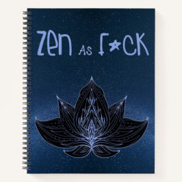 ZEN AS F*CK Dagboek Notitieboek