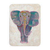 Zen Asian Elephant Magneet (Verticaal)
