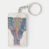 Zen Asian Elephant Sleutelhanger (achterkant)