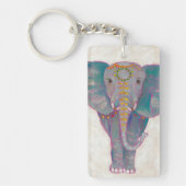 Zen Asian Elephant Sleutelhanger (Voorkant)