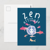 Zen Attitude Briefkaart (Voorkant / Achterkant)
