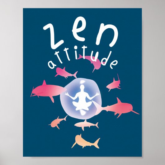Zen Attitude Poster (Voorkant)