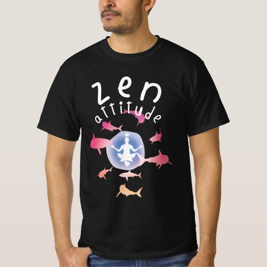 Zen Attitude T-shirt (Voorkant)