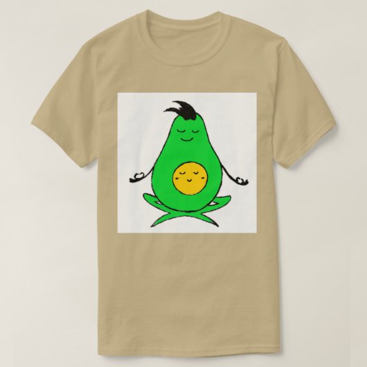 ZEN AVOCADO T-SHIRT (Design voorkant)