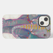 Zen Aziatische Olifant iPhone Hoesje (Achterkant horizontaal)