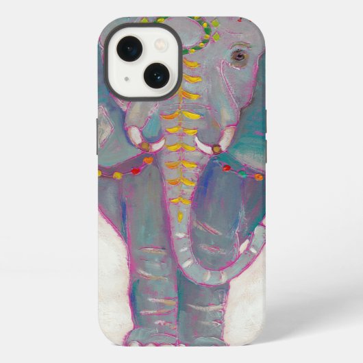 Zen Aziatische Olifant iPhone Hoesje (Achterkant)