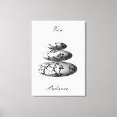 Zen Balance Canvas Afdruk (Voorkant)