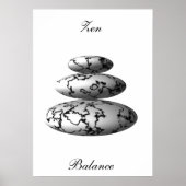 Zen Balance Poster (Voorkant)