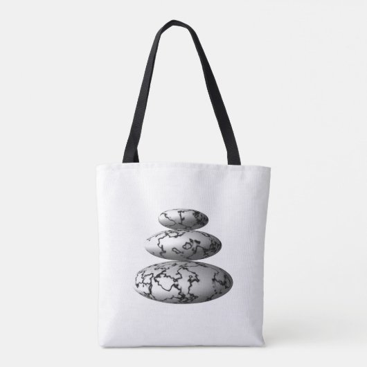 Zen Balance Tote Bag (Achterkant)