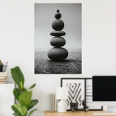 Zen Balans Poster (Thuiskantoor)
