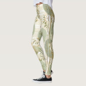 Zen Bamboe Bos Botanisch Patroon (3) Leggings (Links)