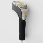 Zen Bamboe Bos Botanisch Patroon (4) Golfheadcover (Schuin)